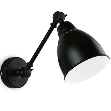 Бра, настенный светильник Ideal Lux IL27852 NEWTON AP1 NERO IL27852 фото