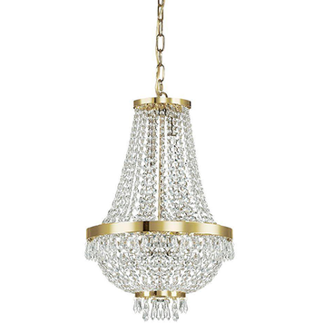 Підвісна люстра IDEAL LUX IL114729 CAESAR SP6 ORO 6хG9 IP20 золотий IL114729 фото