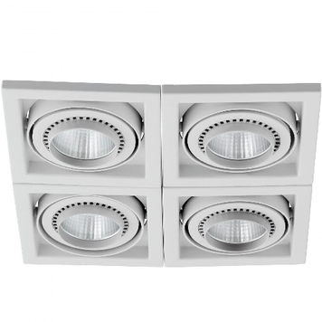 Точковий світильник Eglo E61209 Recessed LED-spot Square 180 4-Fold, 4х28 Вт, 9400 лм, 3000K E61209 фото