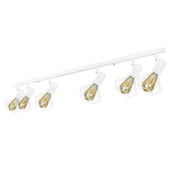 Світильник лофт MSK Electric Diadem стельовий NL 22151-6 WH 616214 фото