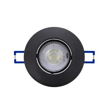Светильник врезной HOROZ ELECTRIC NORA PRO-5 5W 3000K, 4500K, 6000K 016-053-1005-020 черный 016-053-1005-020 фото
