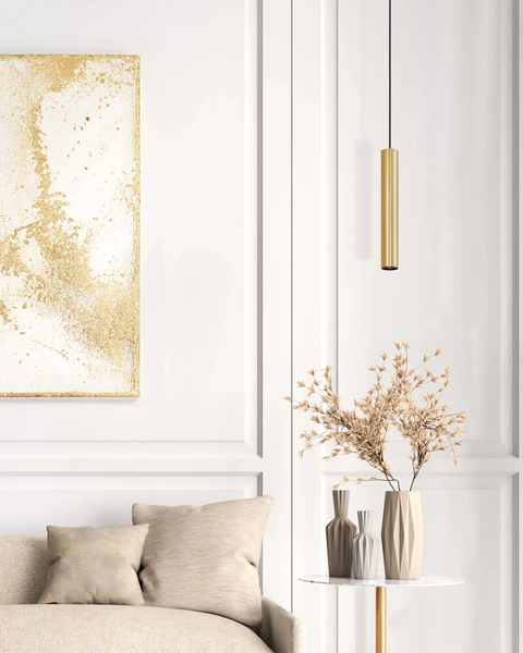 Подвесной светильник Polux Lungomare GU10 1x10W IP20 Золотой 5901508326140 5901508326140 фото