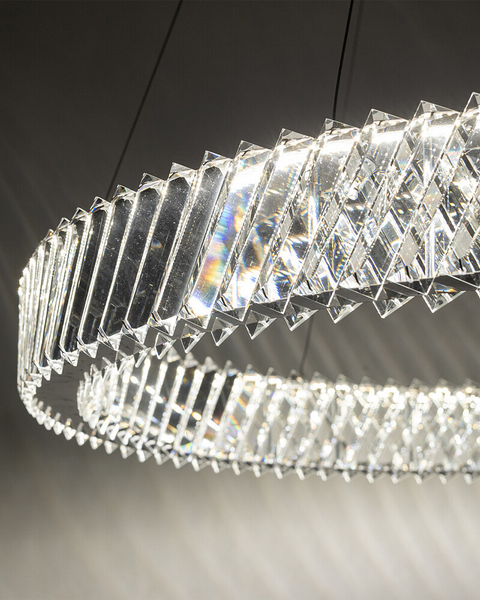 Подвесной светильник, люстра Nowodvorski 11705 Luxora Round LED 1x30W 3000K 2700Lm IP20 хром 11705 фото