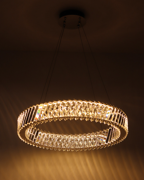 Подвесной светильник, люстра Nowodvorski 11705 Luxora Round LED 1x30W 3000K 2700Lm IP20 хром 11705 фото