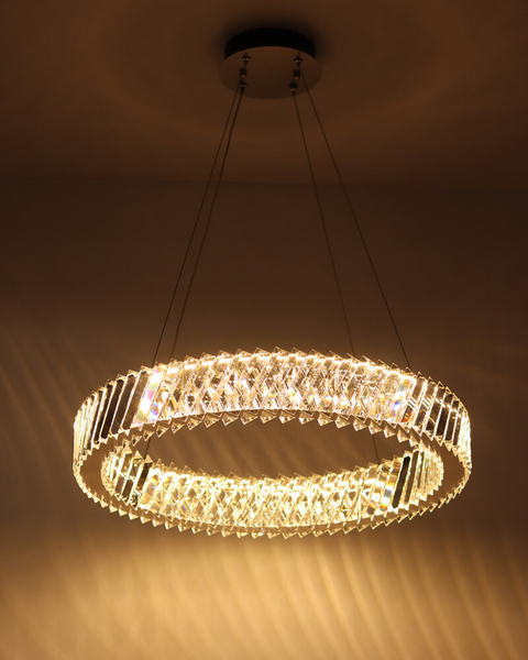 Подвесной светильник, люстра Nowodvorski 11705 Luxora Round LED 1x30W 3000K 2700Lm IP20 хром 11705 фото