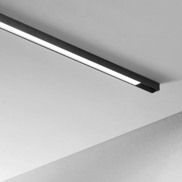 Светильник трековый IDEAL LUX IL329451 STICK WIDE 12W 1200lm 3000K черный IL329451 фото