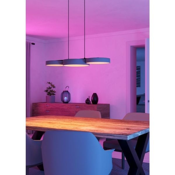 Підвісна люстра Eglo Е900856 BARBANO-Z pendant light, 3х7.5 Вт, 2550 лм, 2700К-6500К, RGB Е900856 фото
