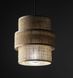 Подвесной светильник, люстра TK Lighting ТKL5401 CALISTO JUTA 20 1хЕ27 IP20 джут ТKL5401 фото 3