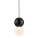 Підвісний світильник, люстра Kloodi DECO_PE-SONYA80 3W 3K BK SONYA80 LED 1x3W 3000К 120Lm IP20 чорний PE-SONYA80 3W 3K BK фото 1