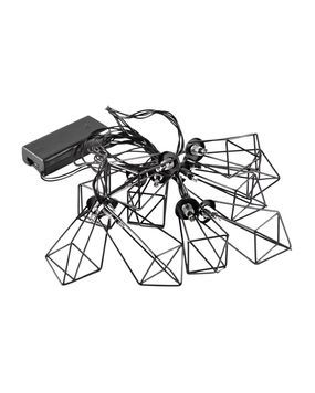 Гірлянда на батарейках POLUX 5901508312891 Alborg LED 2700K IP20 чорна 5901508312891 фото