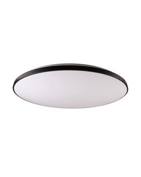 Люстра із пультом Goldlux Kern LED 1x80W 3000K/4000K/6000K 4500/4700/9200Lm IP20 чорна 5901508331915 5901508331915 фото
