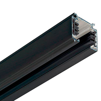 Трековый шинопровод Ideal Lux IL247618 LINK 3-PHASE T.LESS PROFILE 3000 mm DALI 1-10V BK чёрный IL247618 фото