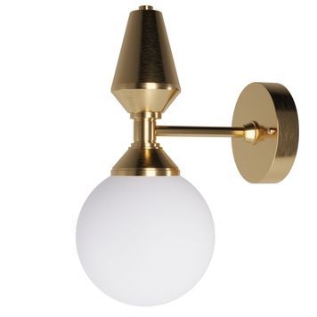 Бра Dome № 4 G9 светлая латунь pkt6257-6 фото