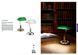 Настільна лампа IDEAL LUX IL13657LAWYER TL1 OTTONE 1хE27 IP20 золотий, зелений IL13657 фото 2