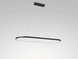 Підвісний світильник KLOODI KD-RG OVAL 1800x600 80W 3000K BK KD-RG OVAL 1800x600 80W BK фото 4