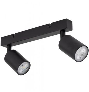 Светильник поворотный, спот TK LIGHTING TKL6175 TOP BLACK 2xGU10 IP20 черный TKL6175 фото