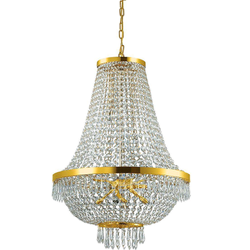Подвесная люстра IDEAL LUX IL114743 CAESAR SP12 ORO 12хG9&nbsp;IP20 золотой IL114743 фото