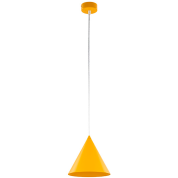 Підвісний світильник, люстра TK-Lighting TKL10077 CONO YELLOW LAMPA WISZACA 1 S E27 жовтий TKL10077 фото