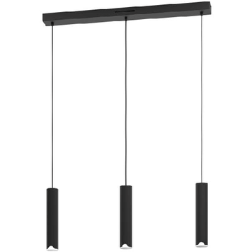 Подвесная люстра Eglo Е901124 Balamorta, LED 3x3,7 Вт, 1500 лм, 2700-6500K чёрный Е901124 фото