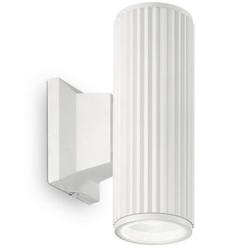 Вуличний світильник IDEAL LUX IL129457 BASE AP2 BIANCO 2хGU10 IP44 білий IL129457 фото
