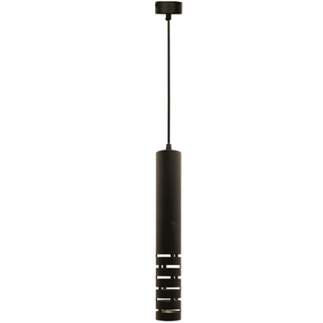 Світильник VELMAX V-TPL, max 35W, GU10, 220V, O55*350, чорний 22-30-70 фото