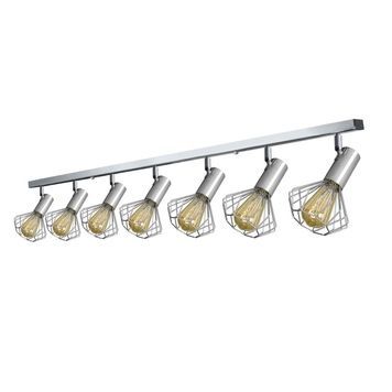 Світильник лофт MSK Electric Diadem стельовий NL 22151-7 CR 616218 фото