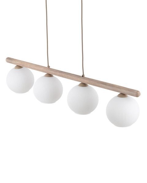 Подвесной светильник, люстра TK Lighting 11080 Virlo E14 4x10W IP20 бежевый TKL11080 фото