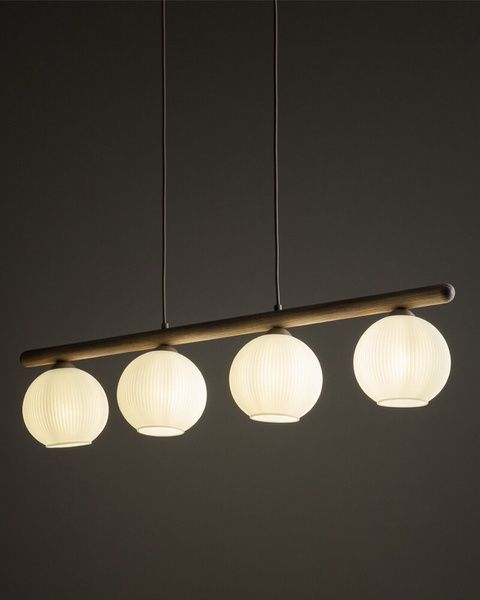 Подвесной светильник, люстра TK Lighting 11080 Virlo E14 4x10W IP20 бежевый TKL11080 фото
