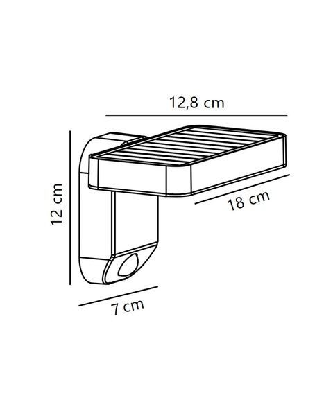 Уличный светильник NORDLUX Rica Square Solar 2118161003 LED 4.5W 450lm 3000K IP44 2118161003 фото