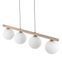 Подвесной светильник, люстра TK Lighting 11080 Virlo E14 4x10W IP20 бежевый TKL11080 фото 6