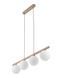 Подвесной светильник, люстра TK Lighting 11080 Virlo E14 4x10W IP20 бежевый TKL11080 фото 7