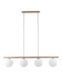 Подвесной светильник, люстра TK Lighting 11080 Virlo E14 4x10W IP20 бежевый TKL11080 фото 8