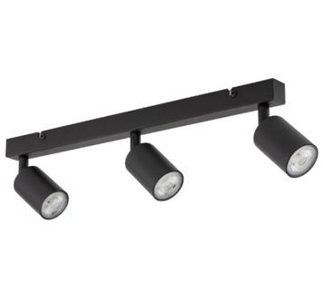 Светильник поворотный, спот TK LIGHTING TKL6176 TOP BLACK 3xGU10 IP20 черный TKL6176 фото