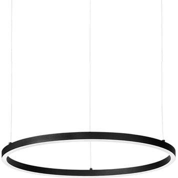 Подвесная люстра IDEAL-LUX IL304366 ORACLE SLIM SP D050 ROUND 28W 3050lm 3000K DALI BK черный IL304366 фото