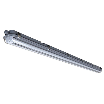 Потолочный светильник Nordlux Works IP65 2x24W LED G13 4220lm 4000K, 27396101 серый 2111086101 фото