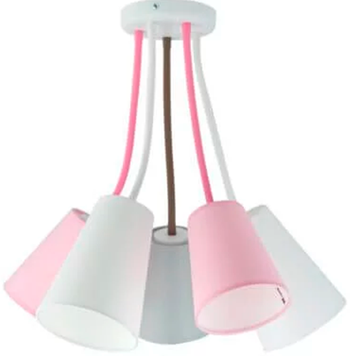 Люстра, підвісний світильник TK-Lighting TKL6025 WIRE KIDS NEW 5хЕ27 різнокольоровий TKL6025 фото