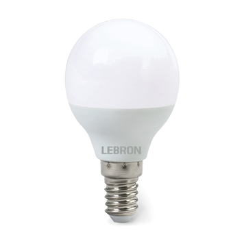 LED лампа LEBRON L-G45, 8W, 220V, Е14, 4100K, 720Lm 11-12-28 фото