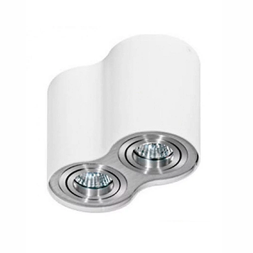 Точковий світильник BROSS 2 WHITE/ALUMINIUM AZZARDO AZ0784 AZ0784 фото