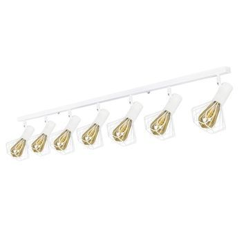 Світильник лофт MSK Electric Diadem стельовий NL 22151-7 WH 616217 фото