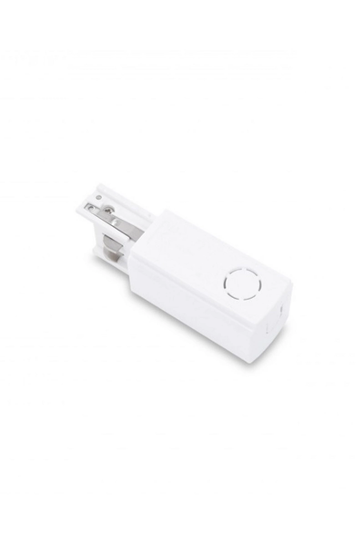 Трековый шинопровод TRACK 3LINE SET 1,5M + END POWER + END CAP WHITE Azzardo AZ2991 AZ3002 фото