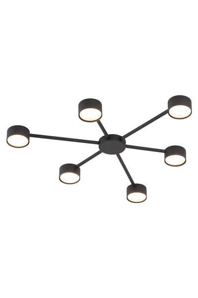 Люстра TK Lighting TKL4692 AVIA BLACK 6хGX53 TKL4692 фото