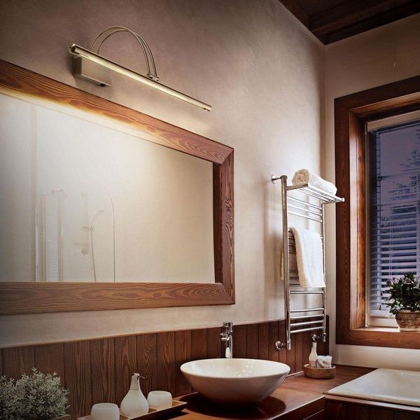 Бра, подсветка для зеркал IDEAL LUX IL121130 BOW AP D76 OTTONE LED 8W 1050lm 3000K латунь IL121130 фото