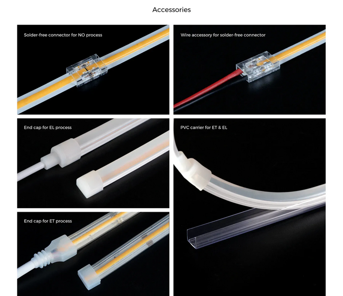 LED лента COLORS COB-24V-IP20 8W 680Lm 6500K 5м (DF6-24V-8mm-W) DF6-24V-8mm-W фото