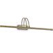 Бра, подсветка для зеркал IDEAL LUX IL121130 BOW AP D76 OTTONE LED 8W 1050lm 3000K латунь IL121130 фото 1