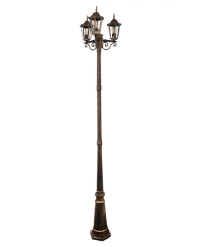 Уличный светильник Goldlux 313430 Liguria E27 3x20W IP43 PT 014302 фото