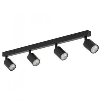 Светильник поворотный, спот TK LIGHTING TKL6177 TOP BLACK 4xGU10 IP20 черный TKL6177 фото