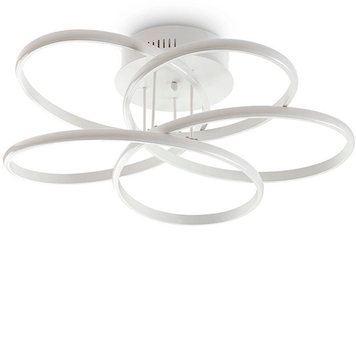 Потолочный светильник Ideal Lux IL227825 KAROL PL D65 78W 9450lm 4000K IP20 белый IL227825 фото
