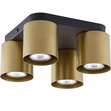 Спот TK Lighting TKL6511 VICO GOLD IP20 4xGU10 Чорно-золотий TKL6511 фото