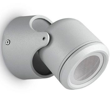 Вуличний світильник, спот IDEAL LUX IL129471 XENO AP1 GRIGIO GU10 IP65 сірий IL129471 фото