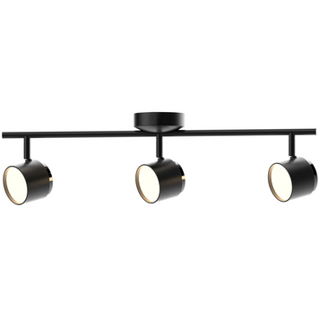 Настінно-стельовий світильник KUBIK 3 Goldlux LED 1x12.6Вт 3000К 1275lm IP20 чорний 318275 318275 фото